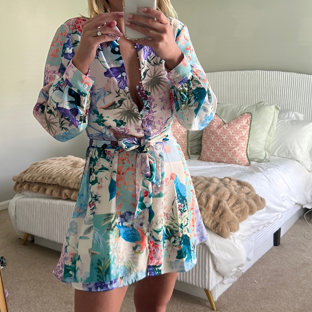 Shein Floral Dress
